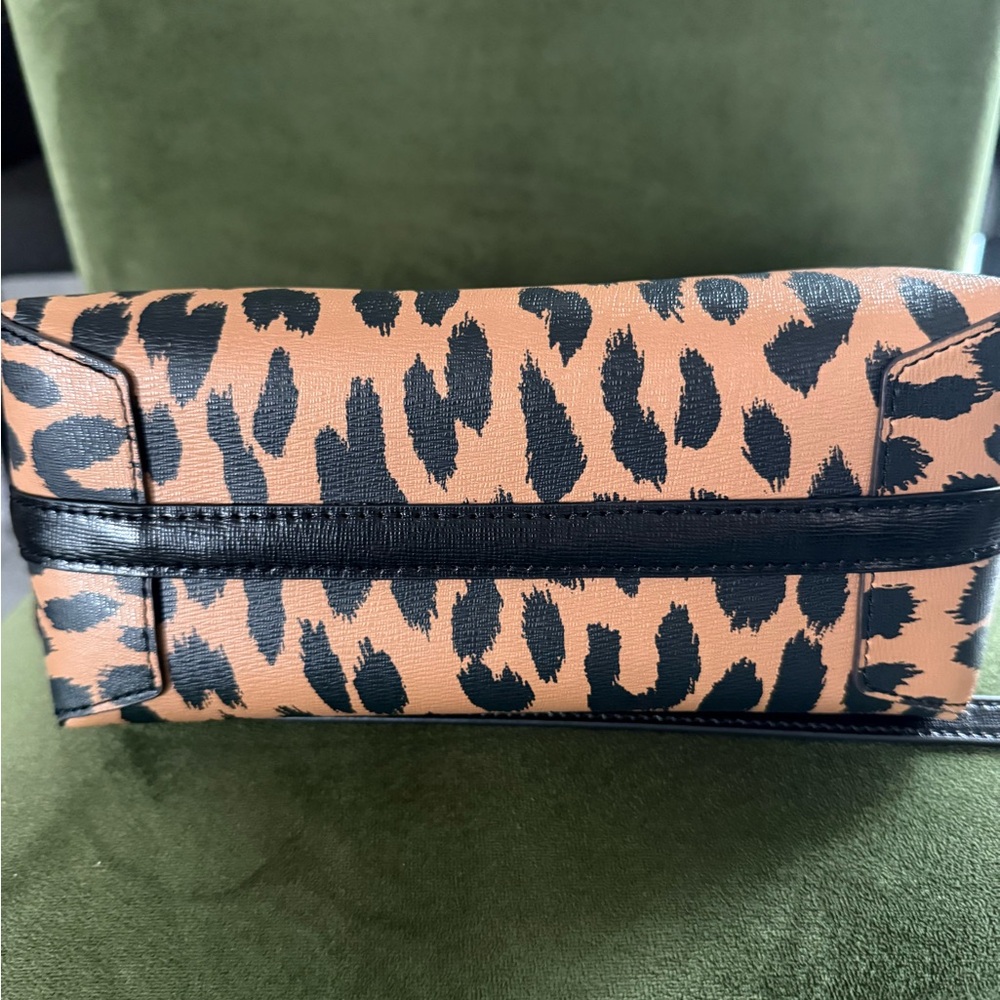 Kate Spade Animal Print Tote - Black and Tan - Picture 3 of 15